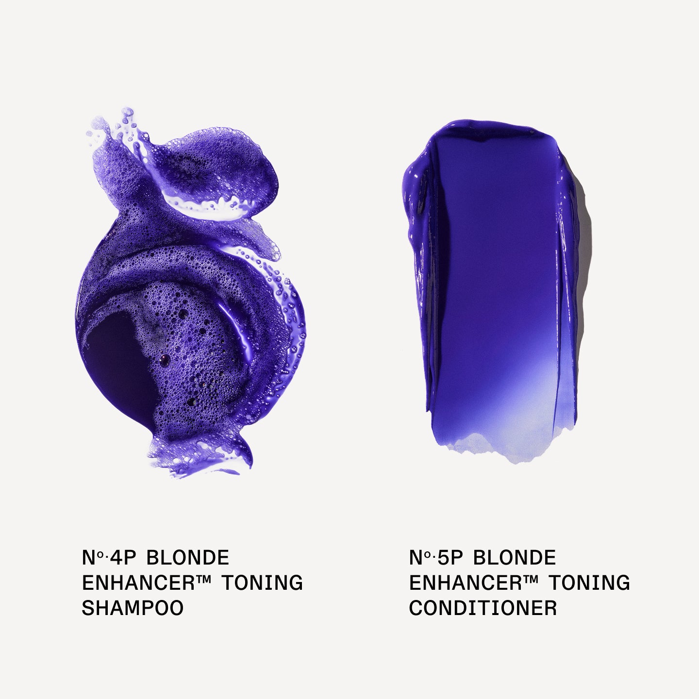 Goop image of Nº.4P BLONDE ENHANCER TONING SHAMPOO and Nº.5P BLONDE ENHANCER TONING CONDITIONER