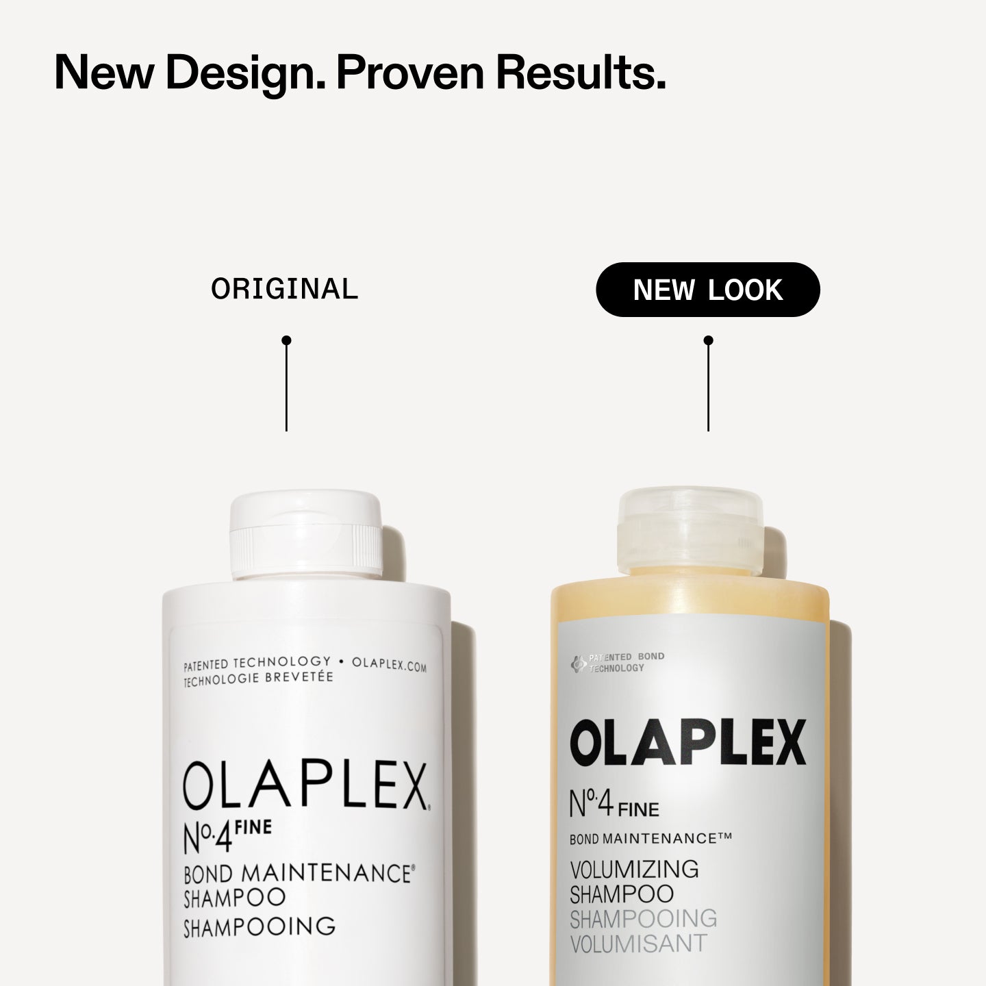 Nouveau design. Résultats prouvés.

NOUVEAU LOOK ORIGINAL